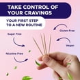thumbnail image 6 of PurePix QuitPix to Help Quit Smoking Extra Thick Boosting Flavored Toothpicks with NAC & L-Theanine – that can Help Quit Smoking - Oral Fixation - Nicotine Free, Watermelon Mint 3 Pack, 6 of 9
