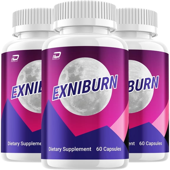 Exniburn Keto Capsules – Exniburn Advanced Formula 800MG, Extra Strength, 3 Pack, 180 Capsules