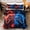 L Red Blue 3PC, variant on Btargot 3 Piece Gamer Boy Twin Comforter Set Blue Lightning Game Controller Print Kids Bedding Set
