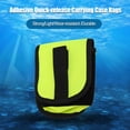 thumbnail image 4 of Yuarrent Bolsa de pesas para buceo Almacenamiento de repuesto Vuelo trasero Equipo de deportes acuáticos de liberación rápida Soporte de buceo Bolsa de Deportes acuáticos Amarillo fluorescente Yuarrent OD024343-03, 4 of 6