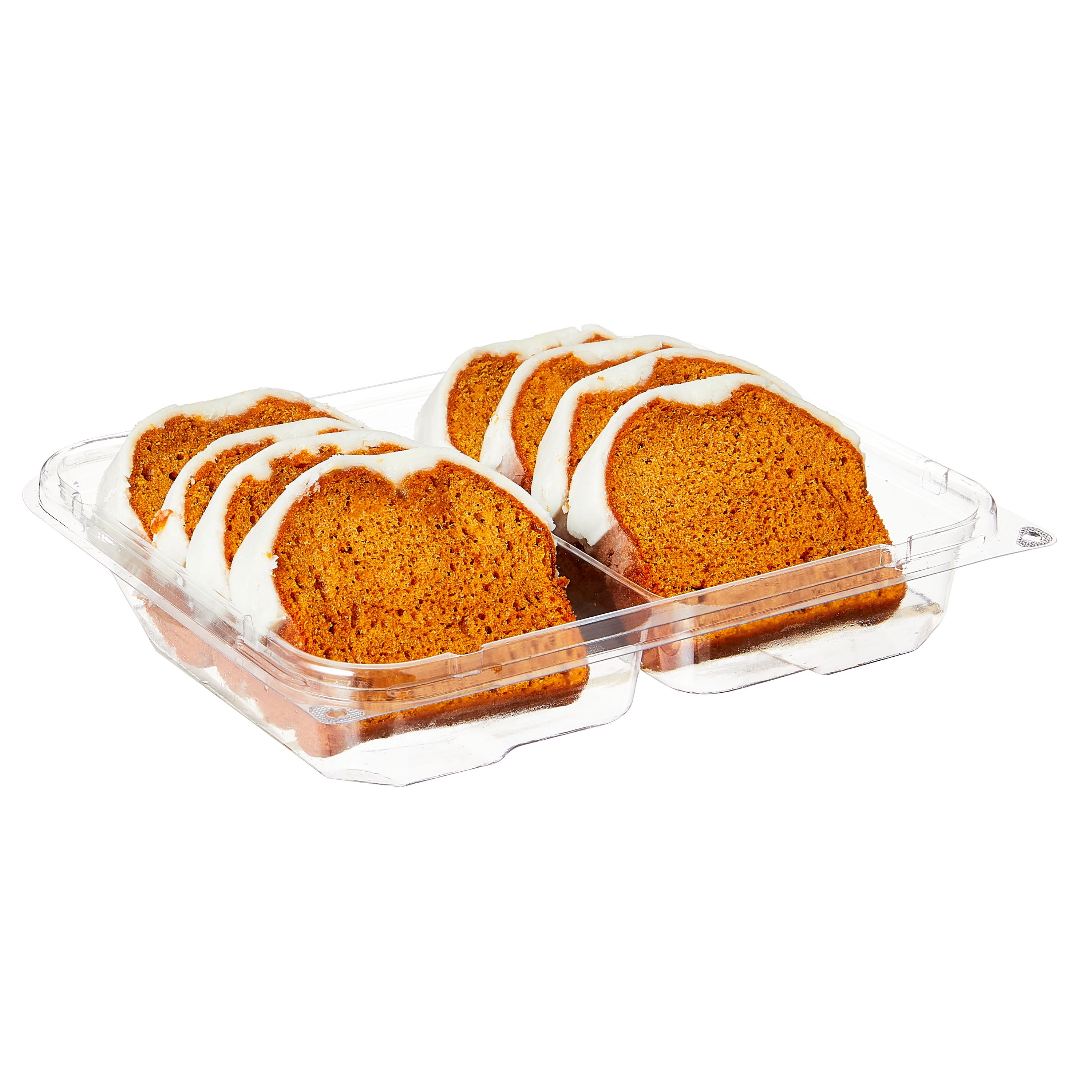 Marketside Iced Pumpkin Baked Sliced Cake, 14.1 oz, 8 Count