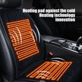 thumbnail image 4 of Dvkptbk Seat Cushion Car Heated Seat Cushion Winter Electric Heating Car Seat Electric Heating Seat Cushion 12V and 24V Suitable for Both in Car Use Home Essentials, 4 of 6