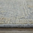 thumbnail image 4 of Feizy Grafton Transitional Floral & Botanical, Blue/Gray/Yellow, 1'6" x 1'6" Swatch Stain Resistant Easy Care Kid Friendly Craftsman Design Carpet for Living Dining Bed Room, 4 of 8