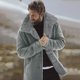 thumbnail image 2 of Chaqueta de invierno para hombre, cálida lana de cordero, forro polar ártico, 2 of 3
