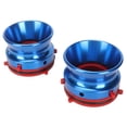 thumbnail image 3 of 1 par de adaptadores de buje NAB, abridor de cinta de carrete a carrete de aluminio pulido profesional para Studer ReVox para Akai para Teac Blue, 3 of 12