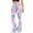 Light Blue, variant on Ayolanni Pants for Women Plus Size Light Blue Cropped Flare Tie-Dye High Rise Pants Lounge Pants Women XL