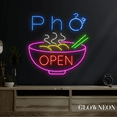 thumbnail image 3 of Glowneon Vietnamese Pho Neon Sign, Vietnamese PhoRestaurant Led Sign, 3 of 4