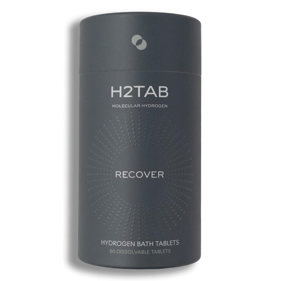 Tabletas de baño H2TAB Recover, 60 unidades, desintoxicación con magnesio
