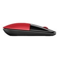 thumbnail image 4 of HP Z3700 - Mouse - blue LED - wireless - 2.4 GHz - USB wireless receiver - red - for Pavilion 24, 27, 32, 510, 590, 595, TP01, 4 of 4