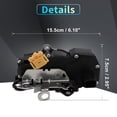 thumbnail image 4 of Motor del actuador de bloqueo de puerta eléctrica del lado del pasajero delantero para Saturn Vue 2008-2010 para Chevrolet Negro, 4 of 7