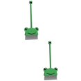 thumbnail image 1 of LOVEVER 2pcs Kids Mini Broom Children Cleaning Broom Kindergarten Broom Housework Helper, 1 of 8