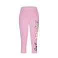 thumbnail image 4 of Pantalones de Ajuste Seco de la Moda de las Mujeres Imprimidas Leggings, Deporte de Yoga Elástico de Poliéster Elástico Respirable, 4 of 8
