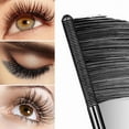 thumbnail image 4 of Metallic Tube Mascara, Upgraded Waterproof Metal Wand Mascara, 3D Curling Eyelash Volumizing & Lengthening Mascara, Waterproof Smudge-Proof Steel Tube Eyelash, Long-Stay, Zero Clumps (Brown), 4 of 8