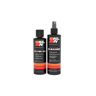 K&N Air Filter Cleaning Kit: Squeeze Bottle Filter Cleaner and Black Oil Kit;  Restores Engine Air Filter Performance; Service Kit-99-5050BK 