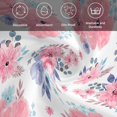 thumbnail image 6 of Pink Watercolor Floral Cloth Napkins, Spring Flower Abstract Art Washable and Reusable Dinner Napkins Set of 4, Table Napkin for Kitchen Party Birthday Wedding Hotel Housewarming 20"x20", 6 of 9