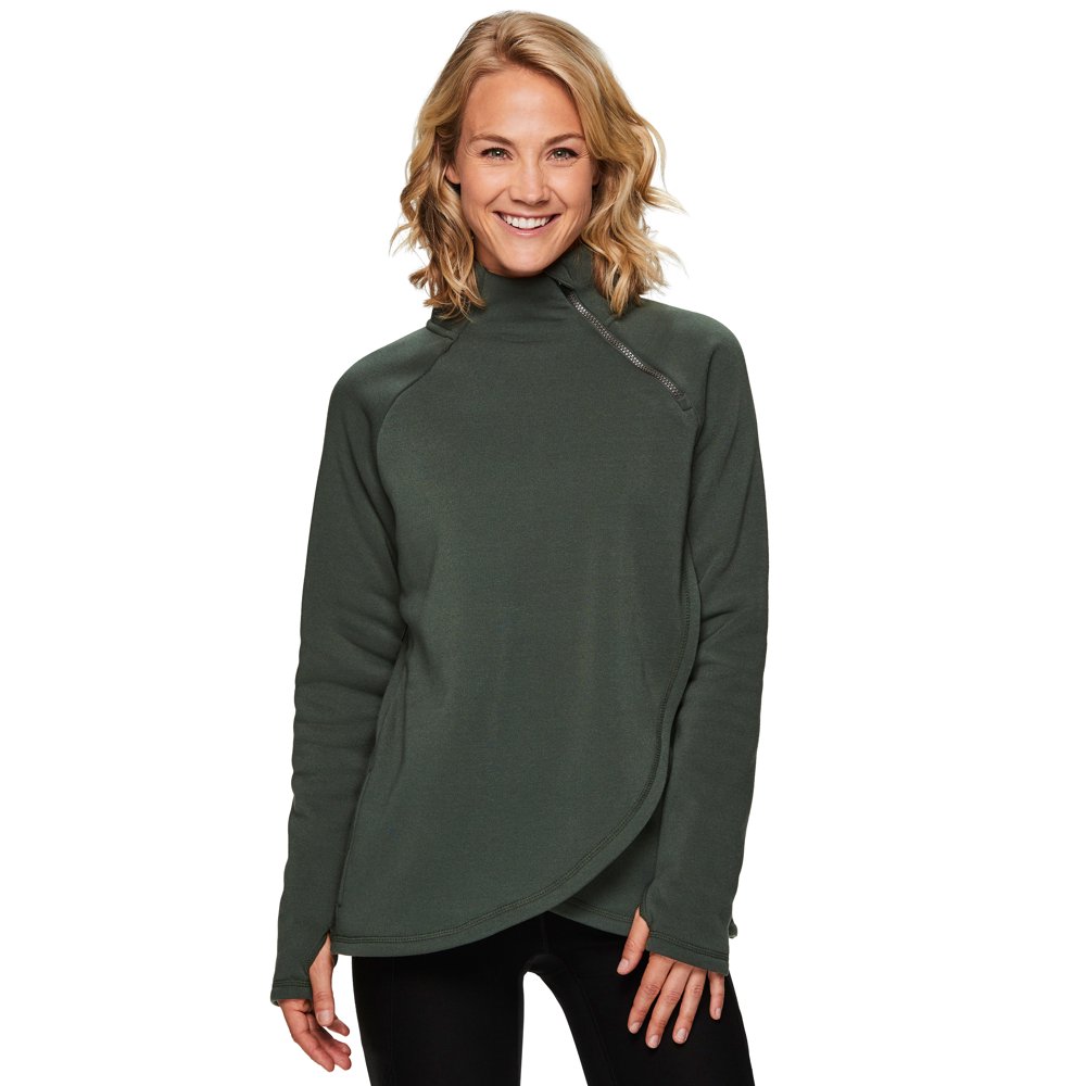 rbx studio namaste mock neck pullover