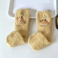 thumbnail image 1 of Dyfzdhu Funny Cute Winter Socks For Womens 3D Cartoon Pattern Coral Thickened Thermal Socks Warm Fuzzy Sleep Socks Tube Socks, 1 of 6