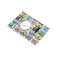 thumbnail image 3 of MKHERT Funny Cartoon Cassette Tape Placemats Table Mats for Dining Room Kitchen Table Decoration 12x18 inch,Set of 4, 3 of 4