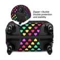 thumbnail image 2 of Fuzoiu Rainbow Hearts Print Suitcase Cover,Washable Luggage Covers for Suitcase,Elastic Luggage Protector Cover,Scratch Resistant Travel Suitcase Covers-X-Large, 2 of 7