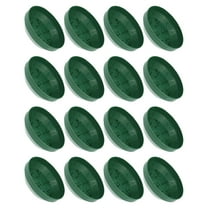 HOMEMAXS 16 Pcs Flower Mud Fixing Plate Arranging Oasis Floral Foam Green