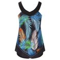 thumbnail image 4 of MKLEKYY Traje De Baño Mujer Natacion Two Piece Swimsuits For Women Athletic Tankini Top With Boy Shorts And Sports Bra Bathing Suit, 4 of 6