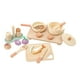 thumbnail image 5 of Cocina de juguete para niños, juego de simulación, accesorios de motricidad fina realistas, juego de cocina de madera para niños en edad preescolar,, 5 of 9