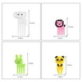 thumbnail image 3 of TIMIFIS Fourchettes Mignonnes Mini Bento Zoo Ensemble de Mini Fourchettes pour Enfants Fruit Fork Coutellerie, 3 of 8