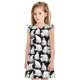 thumbnail image 1 of Fotbe Cute Cartoon Polar Bear Vestido de Dormir para Niñas de 3 a 10 Años, Mangas Cortas, Estilo Princesa, Pijama Camisón con Mangas Voladas-Large, 1 of 6