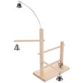 thumbnail image 3 of Beige Synthetic Bird Perch Stand for Parrots to Play and Stand Safely Pet Use 7.5 Inches, 3 of 5