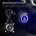 thumbnail image 2 of Car Ignition Switch 12V RFID Engine Start Button Keyless Entry Starter Kit -, 2 of 4