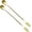Gold, variant on Bar Spoon Cocktail Mixing Stirrers for Drink, Stainless Steel 12 Inches Long Handle