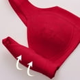 thumbnail image 4 of Sports Bra Women'S Orthopedic Anti Sagging Bra Zenchic Bras For Senior Women Posture Correcting Bra Breathable Everyday Bras,Red Woman Blending Bra 40, 4 of 5