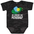 thumbnail image 3 of Inktastic Did Someone Say Pickleball Boys or Girls Baby Bodysuit, 3 of 5