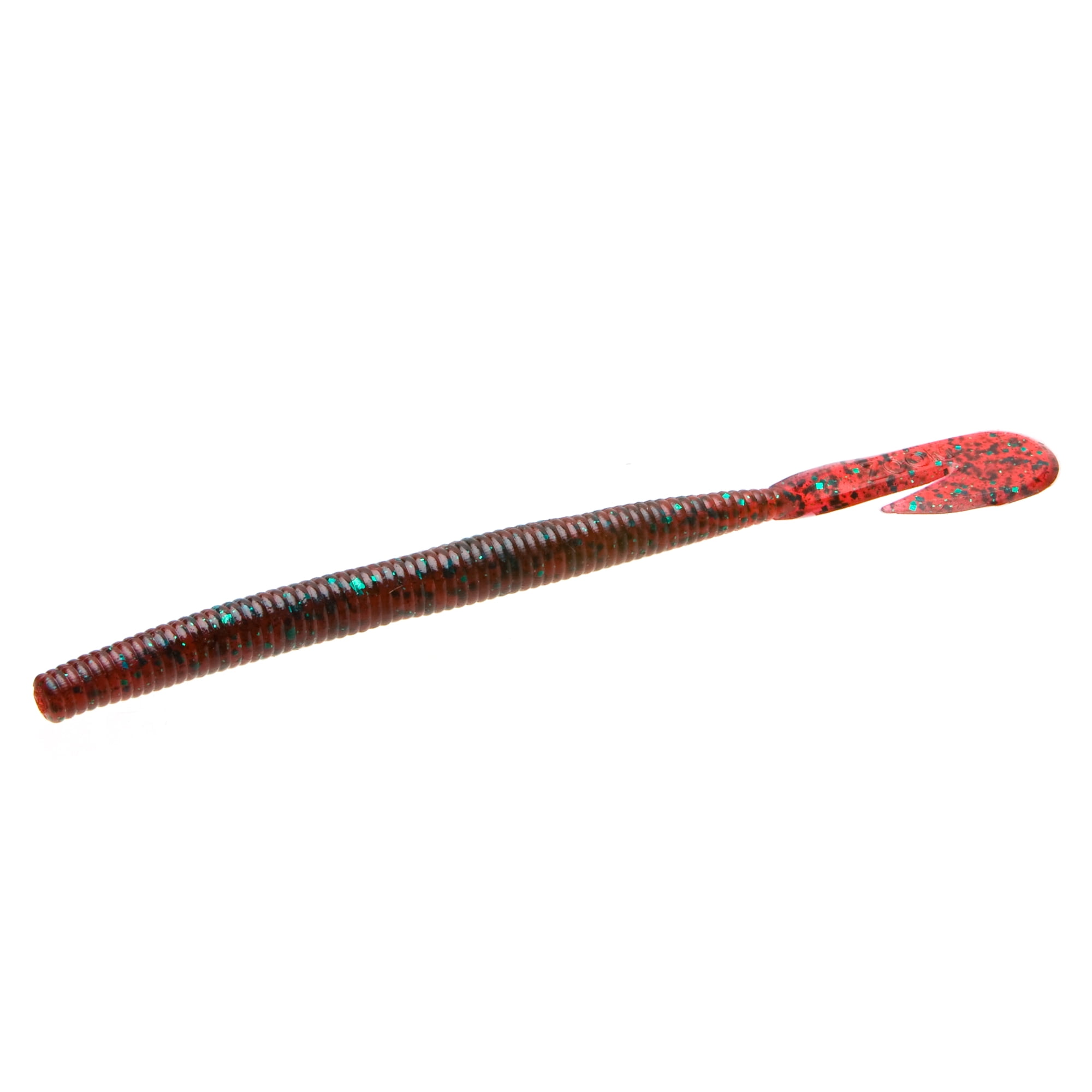 (2 pack) Zoom U-V Speed Worm 6'' Red Bug 15pk