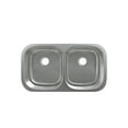 thumbnail image 5 of Toulouse 32 x 18 Stainless Steel, Dual Basin, Under-Mount Kitchen Sink, 5 of 11