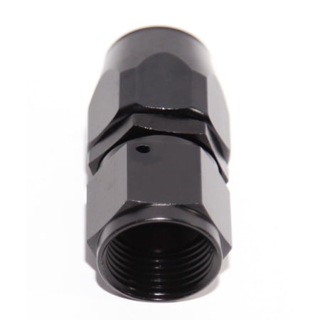 10 Pieces Of BLACK -12AN AN12 Straight Swivel Oil/Fuel/Gas Line Hose End Male Fitting Adapter BLACK -12AN AN12 Straight Swivel Oil/Fuel/Gas Line Hose End Male Fitting Adapter