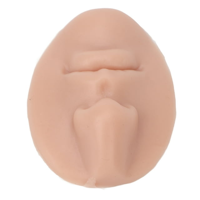 3pcs Silicone Nose Model Imitation Human Nose Design with Mouth, Small Size for Novice Piercers or Medical Students, Suitable for Noseand Nose Nail Practice, Best Gift, Food Grade