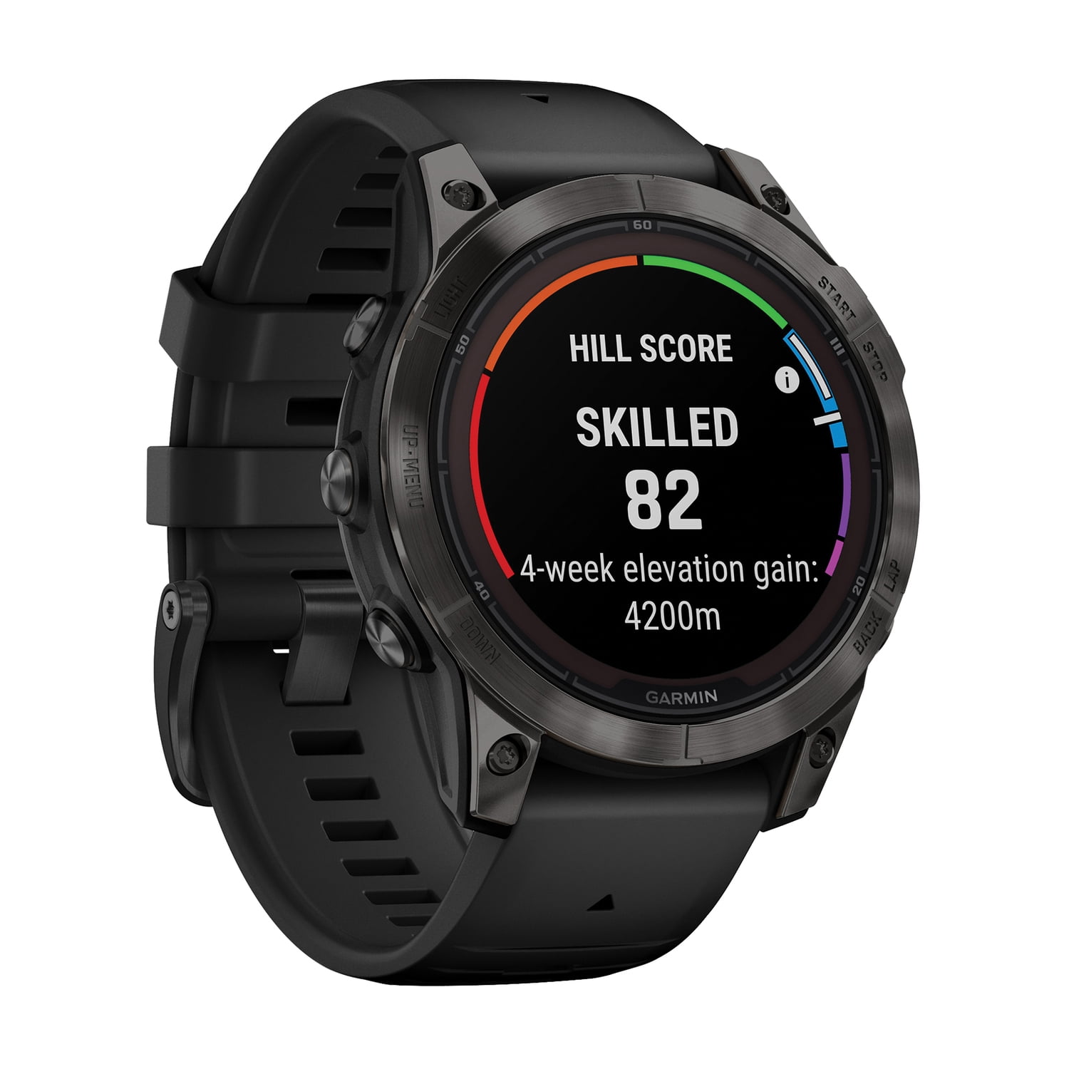 Garmin fēnix 7 Pro Sapphire Solar, Multisport GPS Smartwatch, Built-in Flashlight, Solar Charging Capability, Black Garmin fēnix 7 Pro Sapphire Solar, Multisport GPS Smartwatch, Built-in Flashlight, Solar Charging Capability, Black