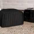 thumbnail image 3 of RITZ Four-Slice Toaster Kitchen Appliance Cover (APPLIANCE NOT INCLUDED), Black, 3 of 5