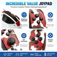 thumbnail image 4 of Switch Controller Compatible for Nintendo Switch, Switch Remote Control Replacement, Support Dual Vibration, Motion Control, Wake-up Function, 4 of 7