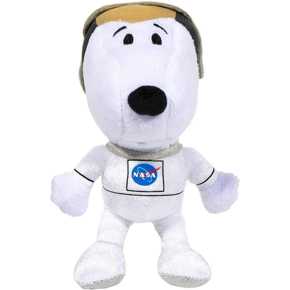 Snoopy in Space 7.5 Inch Plush | Snoopy in White NASA Suit