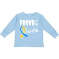 thumbnail image 3 of Inktastic Proud of my Cousin Down Syndrome Awareness Boys or Girls Long Sleeve Toddler T-Shirt, 3 of 5