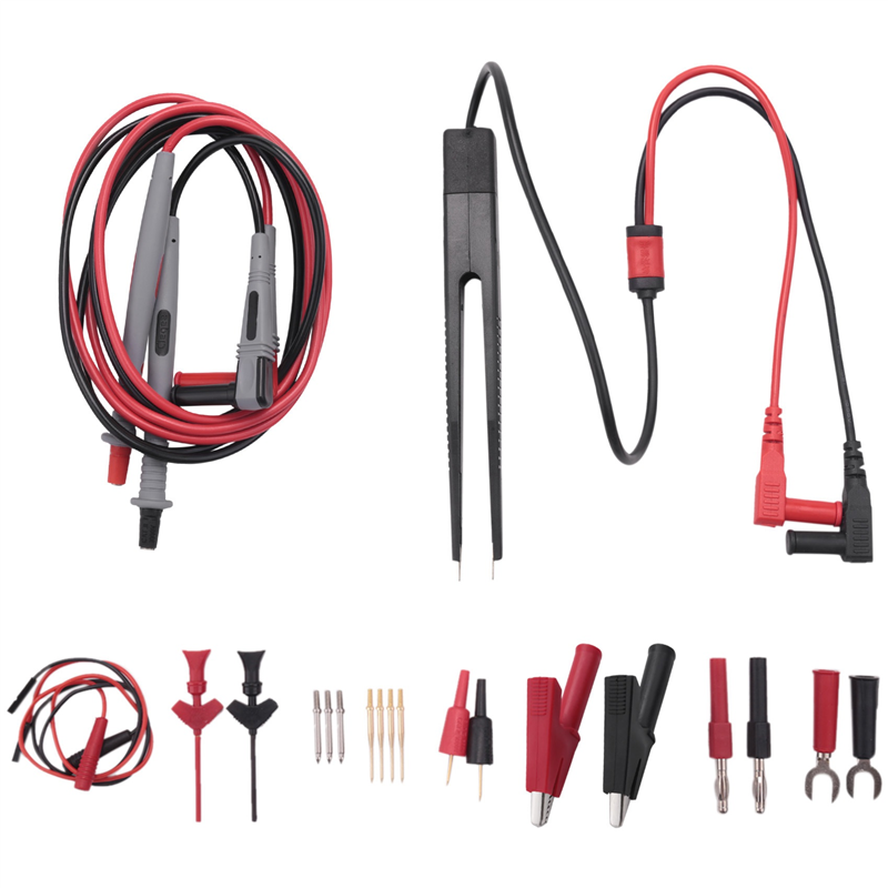 Multimeter Test Leads Kit Digital Electrical Test Probes Set with