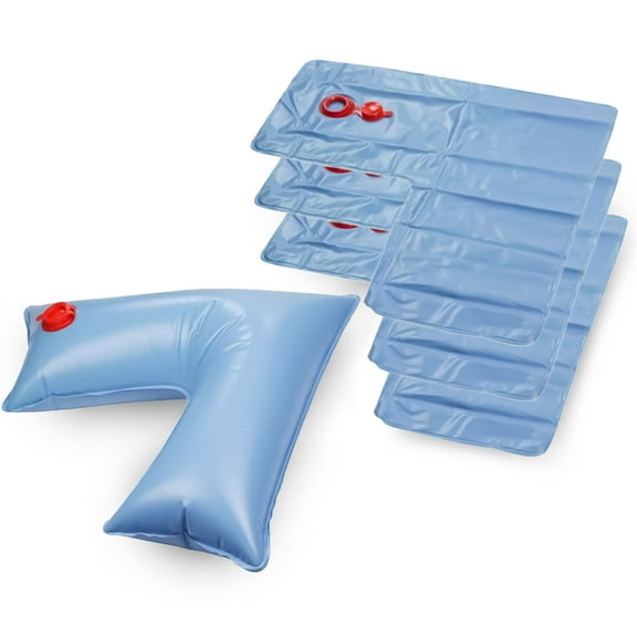 Swimline 2 x 2 Ft Corner Water Tube Winterizing Pool Cover Weight, (4 Pack)