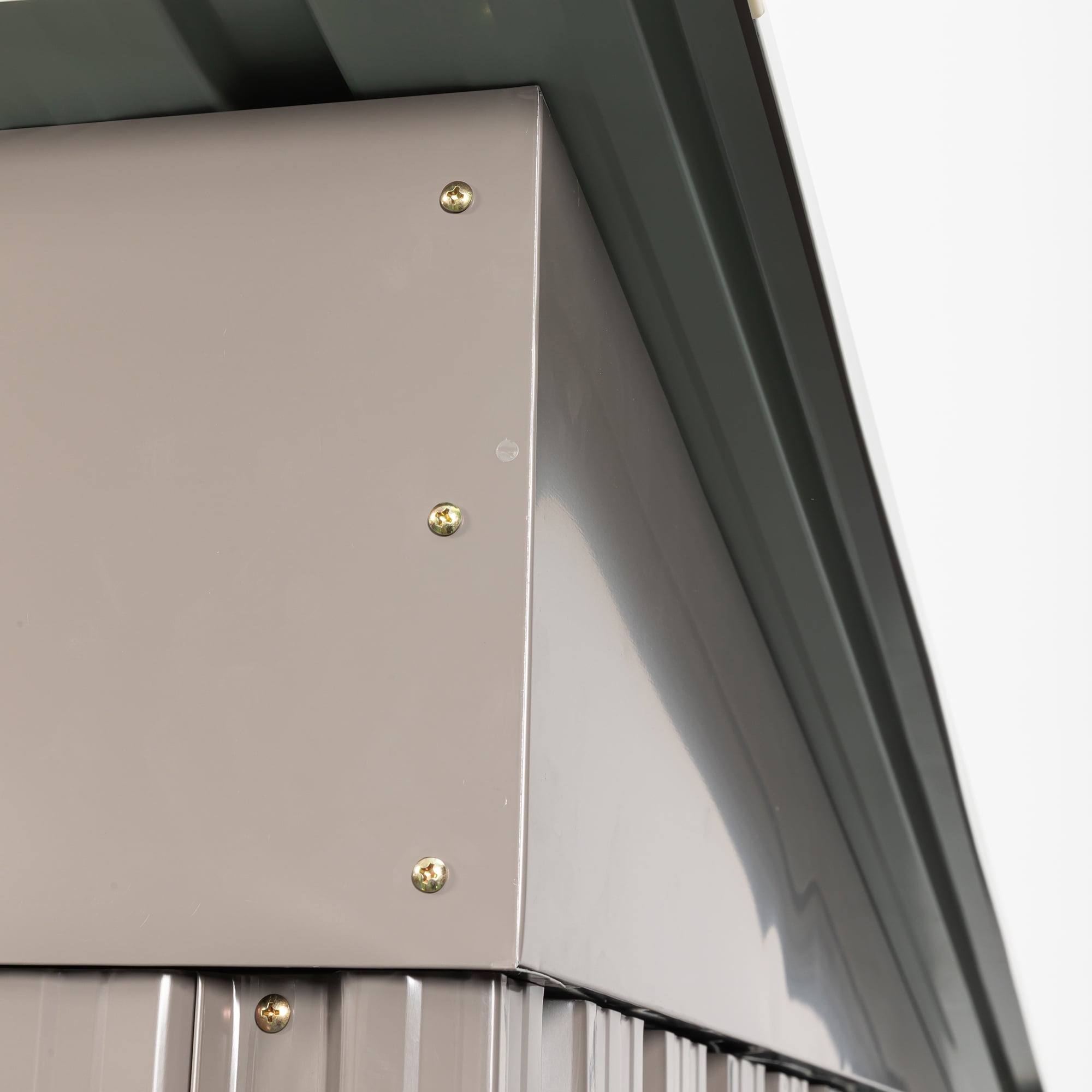 Aimee Lii 72"x42" Metal Outdoor Storage Shed, Utility Tool Shed Storage House, Metal Sheds Outdoor Storage for Backyard Garden Patio Lawn, Gray Aimee Lii 72"x42" Metal Outdoor Storage Shed, Utility Tool Shed Storage House, Metal Sheds Outdoor Storage for Backyard Garden Patio Lawn, Gray