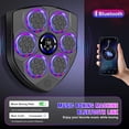 thumbnail image 4 of Music Boxing Machine for Parent-Child Sport Games，Upgraded Smart Music Boxing Wall Mounted Smart Punching Target Training Pad with Boxing Glove Exercise Equipment Home for Adults（BLACK）, 4 of 8