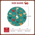 thumbnail image 2 of Sikiie Cute Hens And Rooster Christmas Tree Skirt, Christmas Tree Decorations, Christmas Decor, Tree Mat Decoration(30-48IN)-30", 2 of 6