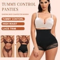 thumbnail image 3 of Werena Tummy Control Shapewear Panties for Women Shaping Underwear Slimming Body Shaper Lace Shapewear Panty Girdle, 3 of 6