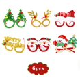 thumbnail image 5 of Juego de vasos con adornos navideños para adultos y niños, regalo de Navidad, sombrero, hebilla para la cabeza, aro, anillo de palmaditas, 5 of 5