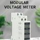 thumbnail image 3 of Medidor de voltaje de montaje en Riel Din trifásico de 80 ~ 500V, medidor de voltaje Modular de 35m Irfora  Medidor de voltaje eléctrico, 3 of 7